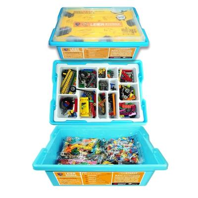 China Total Building Toy LEIER Brain King Building Blocks Science Teaching Brain Learning Model J904 Boy Puzzle Assembly Teaching Toy for sale