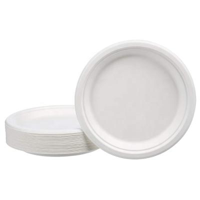 China New Design Disposable Eco-Friendly Disposable Sugar Cane Biodegradable Tableware for sale