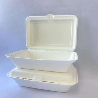 China Biodegradable Eco Friendly Food Packaging Boxes Takeaway Fast Food Biodegradable To Go Containers Food Take Out Box For Lunch for sale