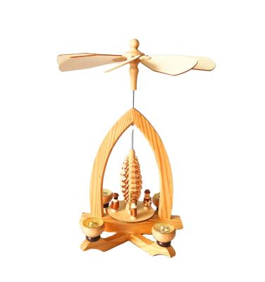 China German Christamas Home Decoration Wooden Christmas Pyramid Decoration With Carolers for sale