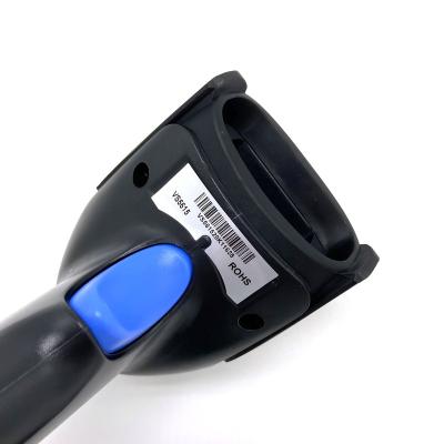 China Barcode Scanner Laser Barcode Reader 2D QR Lightweight Cable Handheld Barcode Reader for sale