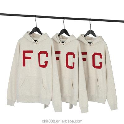 China Hot Men's Hoodies Fleece Hooded Fleece Hooded Oversized Viable Unisex Sweatshirts Plus Size Hoodie Bases Fear Of God Herd Copy FG for sale