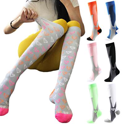 China High End QUICK DRY Custom Socks Women Wholesale OEM With Logo Comfortable Breathable Socks Sports Pressure Stretch Socks Women for sale