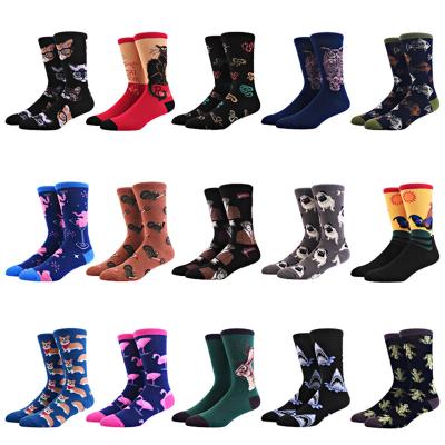 China QUICK DRY OEM Customized Design Your Own Socks Customized LOGO Socks Men and Women Cartoon Pattern Basketball Sports Running Socks for sale