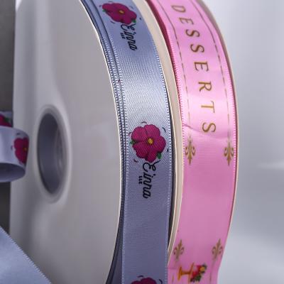 China Custom Recyled Factory 196 Color Satin Ribbon Double Faced Satin Ribbon Logo Ribbon Roll for sale