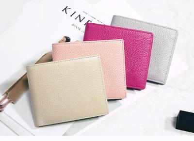 China Purse for women short style thin leather 2019 new Korean version of simple lady's wallet students cute small wallet for sale