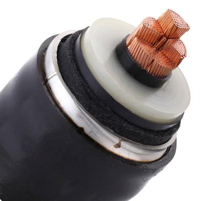 China Underground 1 or 3 Core High Voltage XLPE Insulated Power Cable for sale