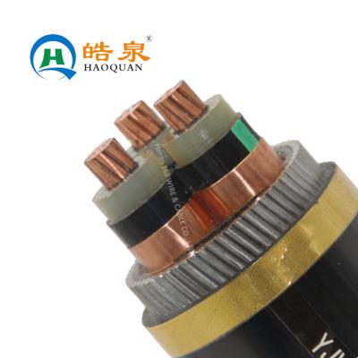 China Flame Retardant Outdoor Power Distribution 19/33kv Steel Wire 70mm Armored Copper Power Cable Price for sale