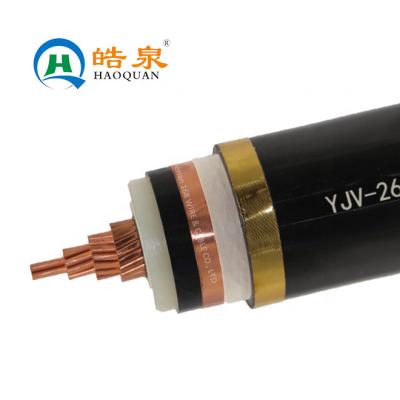 China Environmental Friendly High Quality Underground 630mm2 Copper Xlpe Insulated High Voltage Power Cable for sale