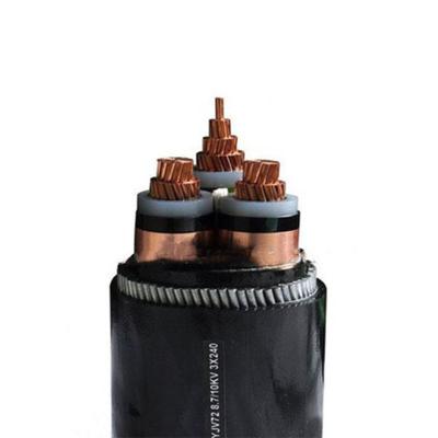 China Environmental Friendly 18/30kv 3 Core 185mm2 Xlpe Underground Armored Power Cable With Iec60502-2 for sale