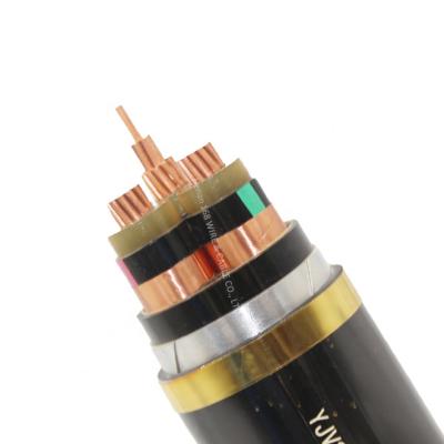 China 3 Phase Armored Cable Xlpe Underground Copper Armored Cable Price Environmental Friendly for sale