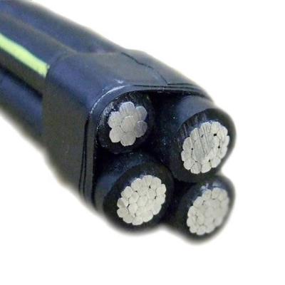 China ABC Cable Price ABC Aerial Cable 3x70+50mm BT 2x16mm2 3 Phase Flexible Aluminum Aerial Wire XLPE Insulated Cable for sale