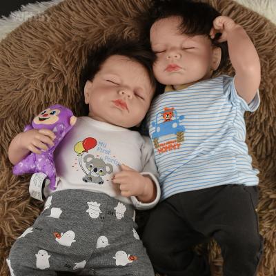 China DIY TOY Witdiy Hand Painted /Loulou 18.9 Inch/48cm/realistic reborn dolls/realistic handsome boy for sale