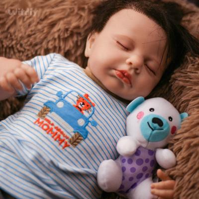 China DIY TOY Witdiy Hand Painted /Loulou 18.9 Inch/48cm/realistic reborn dolls/realistic handsome boy for sale