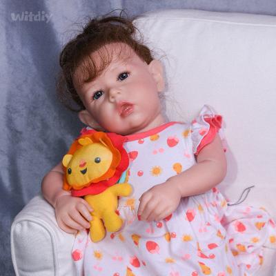 China DIY TOY Witdiy Hand Painted /Liam 21.65 Inch/55cm/reborn baby dolls/lifelike/lifelike lovely girl for sale