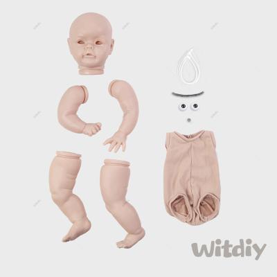 China DIY TOY Reborn Baby Witdiy Sue Sue 58CM - Reborn Baby Doll Kit Reborn Doll Kit White Parts for sale