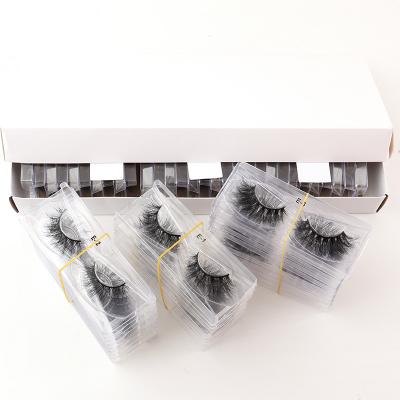 중국 Siberian Mink Lashes 5d 6d 3d Mink Fur 15mm 20mm 25mm Mink Lashes Wholesale 100% Real Cilios Fur 판매용