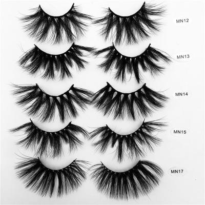 China 100% Cruelty Free Cilios Fur Mink Lashes Custom 25mm Mink Eyelashes 3d Lashes 30mm Mink Lashes for sale