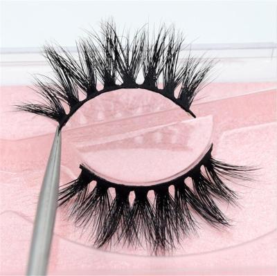 China 100% Real Siberian Mink Eyelash Natural Cilios Fur Mink Eyelash 16mm Lashes for sale