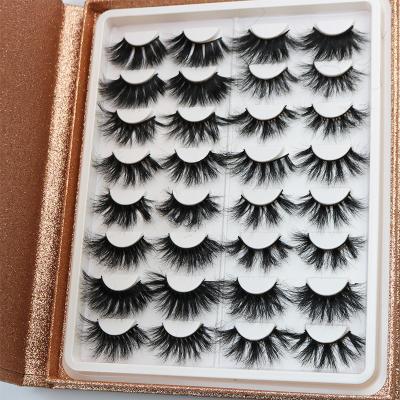 China Cilios Plush Fur Mink Lashes Vendor Full Lashes Vendor 25mm 25mm 3d Luxury Mink Eyelashes for sale