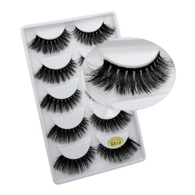 China Handmade Wholesale Cruelty Free Vegan False Mink Eyelashes 3d 4D 5D False Mink Lashes for sale