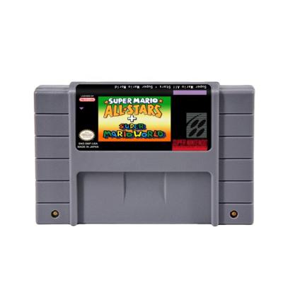 China Super Mario Series Games - US Version Bit Video 16 Battery Save Game Cartridge For SNES Mario Games Bit 16 Game Cartridge for sale