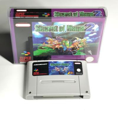 China Secret of Mana 2 - EUR PAL Version Battery Save RPG Game Cartridge With Retail Box For SNES 16 Bit EUR Game Cartridge With Box for sale