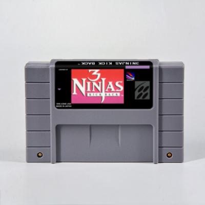 China Kick NINJAS 3 Back USA Version NTSC Action Game Cartridge - For SNES 16 Bit Bit Video Games Cartridge 16 Game Card for sale