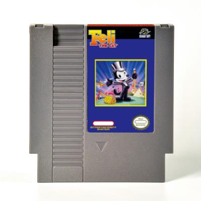 China Good Quality ABS PCB 72 Pins 8 Bit Game Cartridge For NES Games - Felix The Cat Game Card for sale