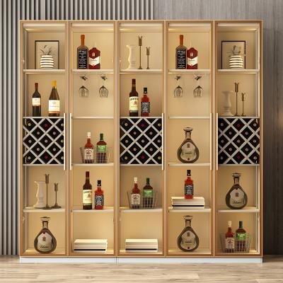 China Adjustable (other) Living room Cabinet Luxury wine cabinet bedroom cabinet furniture for sale