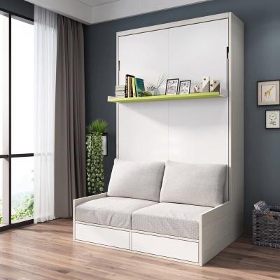 China Space saving Hot Sale Hidden Wall Bed With Sofa combo library for sale