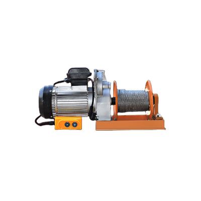 China CRANES wholesale high quality mini 300kg 1ton 12v electric wire rope winch construction lifting equipment for sale