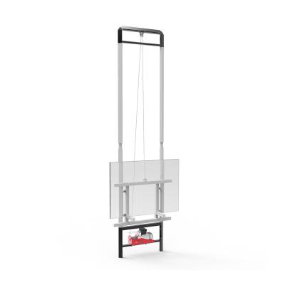 China Durable Customizable 90kg-200kg Cargo Lift 4-18m Small Cargo Lift For Exterior Glass Door Lifting for sale