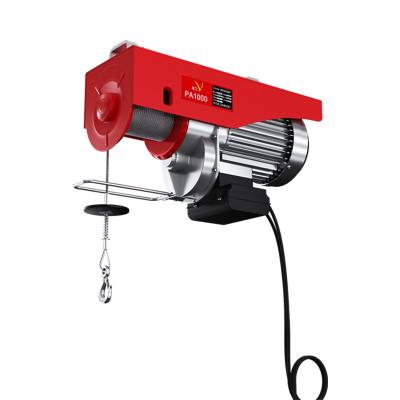 China PA500 Mini Hoist Hotels Hoist Winch Equipment Electric Wire Rope Motor Hoist Electric Hoist Lift 100kg-800kg for sale