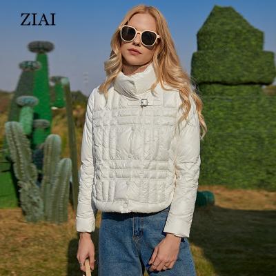 China Custom Made Loose Thin Casual Loose Button Collar Jacket Cotton Stand Collar Cotton Spring Button Warm Tracksuit for sale