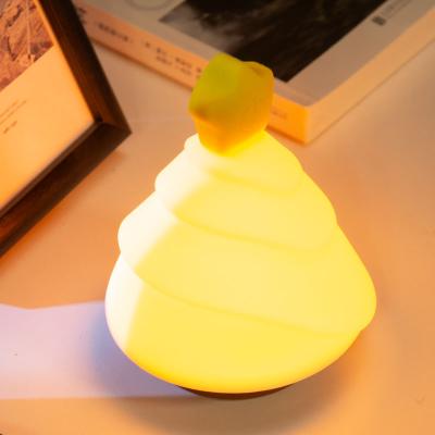 China Modern Silicone Touch Sensor LED Night Light For Kids Baby Kids 7 Colors Decor Gift Toy Lucky Tree USB LED Night Light for sale