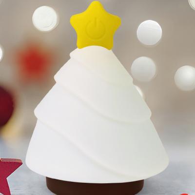 China Modern Home Decor Children's Bedroom Makers Holiday Creative Craft Decoration Christmas Tree Led Night Light for sale