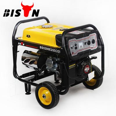 China Bison China Recoil Start Electric Generator Without Fuel 3Kw 15 Gas Powered Generator for sale