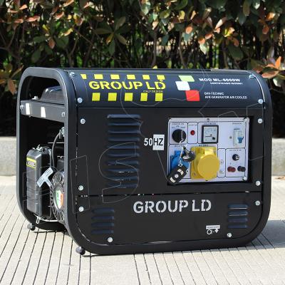 China Small Generator Provide Electric Power For Home Use BISON China 5KW Gasoline Generator 15hp Stand Back Gasoline+Generators Electric Generators For Home for sale