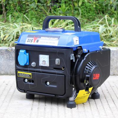 China Small Generator Supply Electric Power BISON Generator 600W 750Watt 2 Stroke Motor Genset for sale