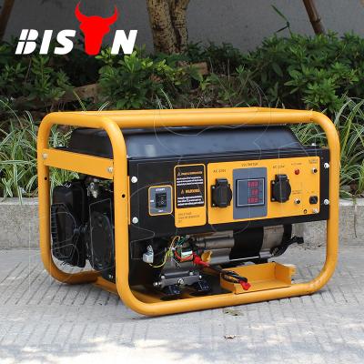 China Bison China Recoil Start 7.5 Kw Generator Price Generator 7500w Gasoline Generator 25 for sale