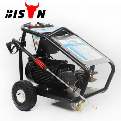 China Car Cleaning Bison China Recoil Start Electric 7.5Kw High Pressure Washer For Cars High Pressure Cleaner for sale