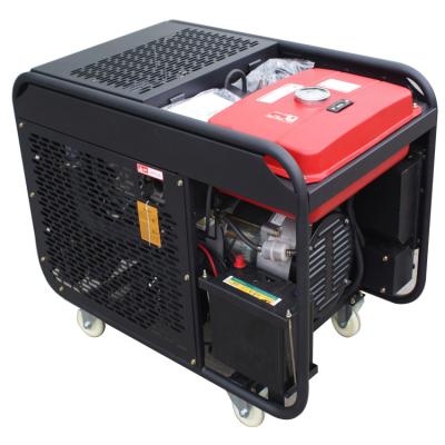 China Electricity Generator 10 Kilowatt Genset Price 10000 Watt Bison 10Kva Power Libya Generator BS12000DCE for sale