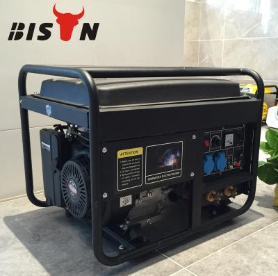 China Small Generator Supply Electric Power For Home Use BISON Generator Welder Dual Use Gasoline Welding Machine (CHINA) for sale