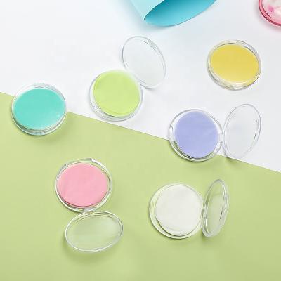 China Plastic Compact Holder Disposible Base Cleaning Paper Soaps Scented Soap Paper Travel Hand Wash Soap Paper Sheets for sale