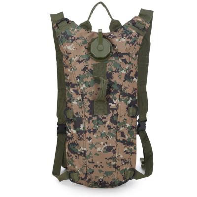 China Outdoor Sports Anti-theft Military Camouflage Tactical Backpack Mount Recycling Water Bag for sale