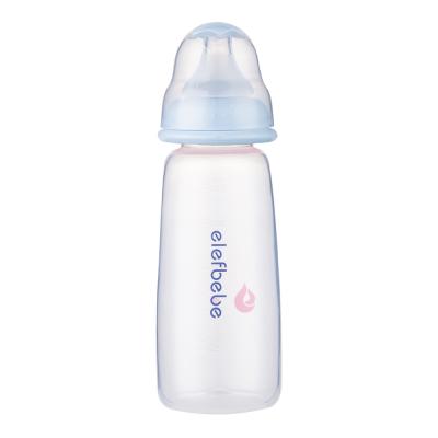 China BPA Free Flow Standard Variable Baby Neck 240ml Baby Bottles Anti Colic for sale