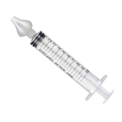 China Baby Nose Cleansing 10ml Syringe Silicone Baby Hot Selling 4 Nasal Syringe With Pouch for sale