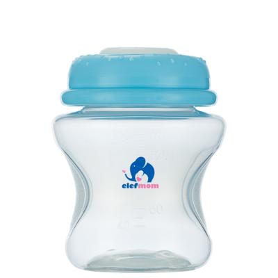 China BPA Free 150ml BPA Free Silicone Wide-neck Wide-neck Milk Storage Bottle for sale