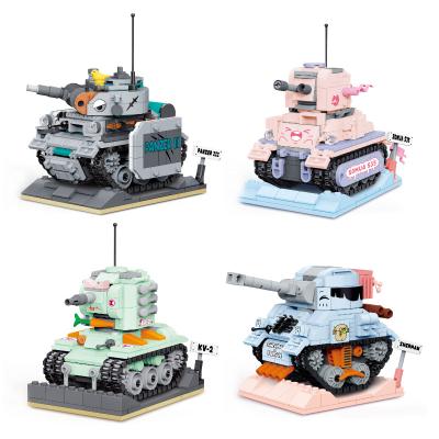 China Mini building blocks beach series assembly toys kids mini building blocks set interesting diy bricks toys for sale